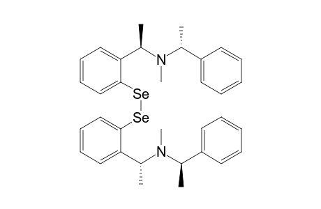 2-{1-[N-Methyl-N-(1-phenylethyl)amino]ethyl}phenylselenide dimer