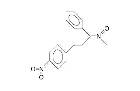 1-(4-Nitro-phenyl)-3-phenyl-(E,Z)-propene 3-(N-methyl-nitrone)