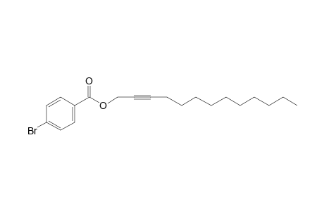 4-Bromobenzoic acid, tridec-2-ynyl ester