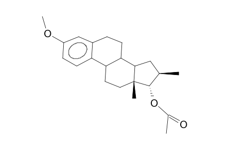 17A-ACETOXY-3-METHOXY-16B-METHYLHEXADEHYDROSTEROIDE