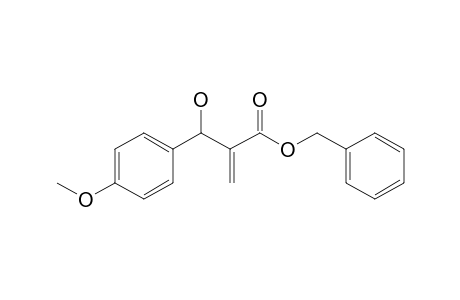 2-[hydroxy-(4-methoxyphenyl)methyl]acrylic acid benzyl ester