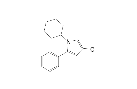 1-Cyclohexyl-4-chloro-2-phenylpyrrole
