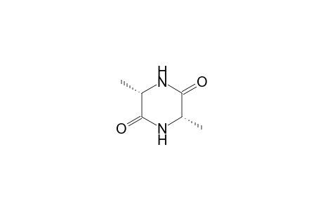 2,5-Piperazinedione, 3,6-dimethyl-, (3S-cis)-