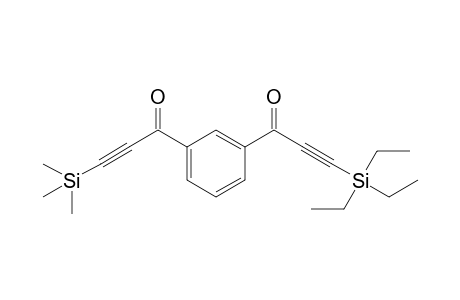 1-[3-(trimethylsilyl)-1-oxoprop-2-yn-1-yl]-3-[3-(triethylsilyl)-1-oxo-prop-2-yn-1-yl]benzene