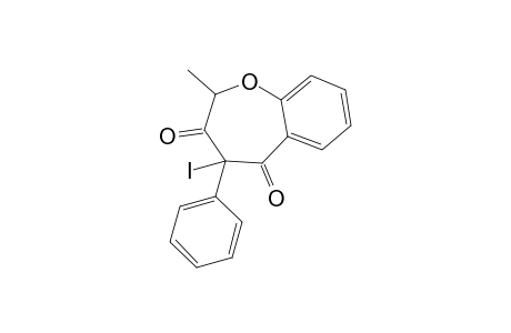 2-Methyl-4-[(phenyl)iodo]benz[b]oxepine-3,5-(2H,4H)-dione