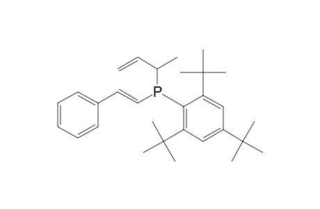 4-methyl-1-phenyl-3-(2,4,6-tri-tert-butylphenyl)-3-phospha-1,5-hexadiene