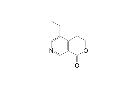 5-ethyl-3,4-dihydropyrano[3,4-c]pyridin-1-one