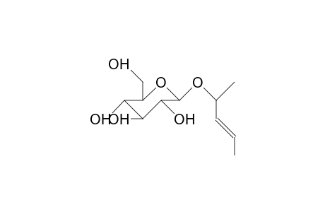 (2R)-3-Penten-2-yl-B-D-glucopyranoside