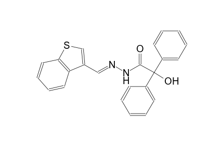 benzeneacetic acid, alpha-hydroxy-alpha-phenyl-, 2-[(E)-benzo[b]thien-3-ylmethylidene]hydrazide