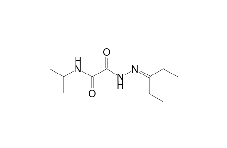 Oxalic acid, monoamide, monohydrazide, N-isopropyl-N2-(1-ethylpropylidene)-