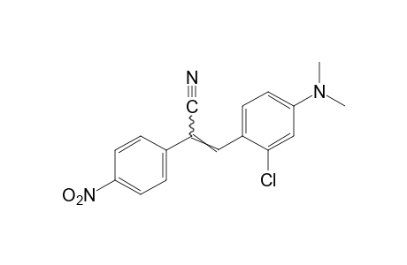 3-[2-chloro-4-(dimethyllamino)phenyl]-2-(p-nitrophenyl)acrylonitrile