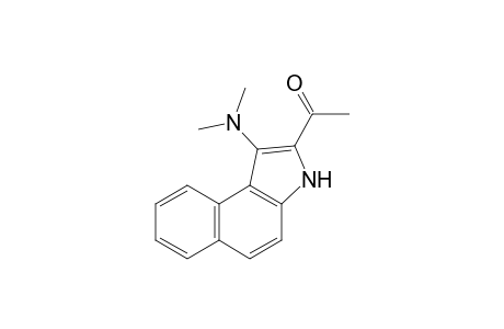 1-[1-(Dimethylamino)-3H-benz[e]indol-2-yl]ethanone