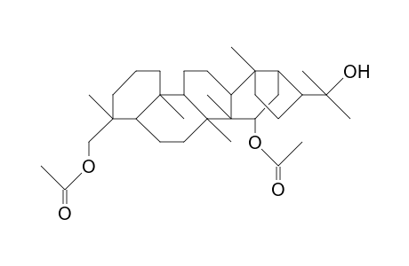 15,24-Diacetoxy-hopan-22-ol