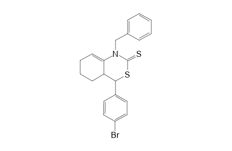 1-(benzyl)-4-(4-bromophenyl)-4a,5,6,7-tetrahydro-4H-3,1-benzothiazine-2-thione