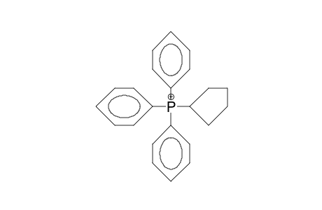 Triphenyl-cyclopentyl-phosphonium cation