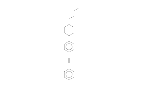 1-([4-(4-Butylcyclohexyl)phenyl]ethynyl)-4-methylbenzene