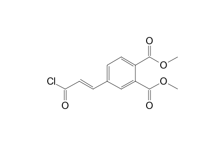 Dimethyl 4-[2'-(chlorocarbonyl)ethenyl]benzene-1,2-dicarboxylate