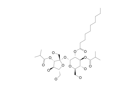 NICANDROSE_D;2-O-DECANOYL-3,3'-DI-O-ISOBUTYRYLSUCROSE