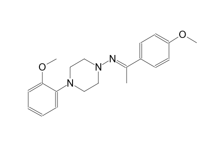 1-piperazinamine, 4-(2-methoxyphenyl)-N-[(E)-1-(4-methoxyphenyl)ethylidene]-