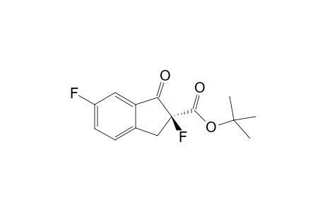 (S)-tert-butyl 2,6-difluoro-1-oxo-2,3-dihydro-1H-indene-2-carboxylate