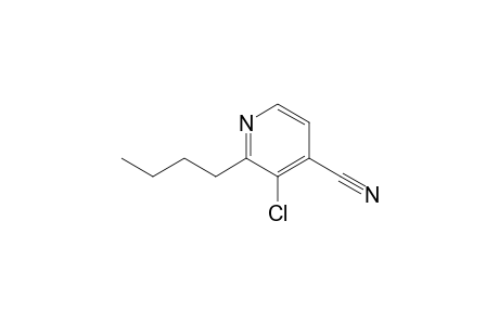 2-n-Butyl-3-chloro-4-pyridinecarbonitrile