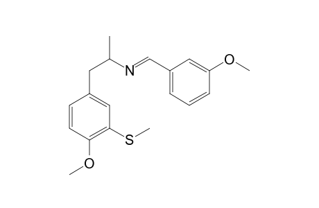 N-(1-(4-Methoxy-3-methylthiophenyl)propan-2-yl)-1-(3-methoxyphenyl)methanimine
