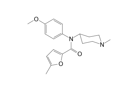 N-(4-Methoxyphenyl)-5-methyl-N-(1-methylpiperidin-4-yl)furan-2-carboxamide