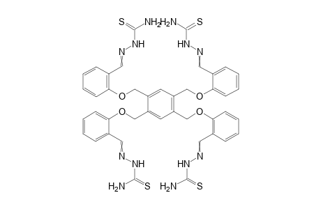 2,2',2'',2'''-(2,2',2'',2'''-(Benzene-1,2,4,5-tetrayltetrakis(methylene))tetrakis(oxy)tetrakis(benzene-2,1-diyl))tetrakis(methan-1-ylidene)tetrakis(hydrazine-carbothioamide)