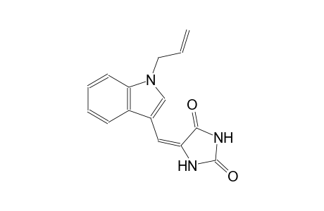 (5E)-5-[(1-allyl-1H-indol-3-yl)methylene]-2,4-imidazolidinedione