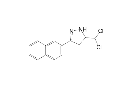 5-Dichloromethyl-3-(2-naphthyl)-2-pyrazoline
