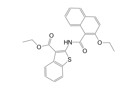 ethyl 2-[(2-ethoxy-1-naphthoyl)amino]-1-benzothiophene-3-carboxylate