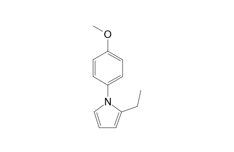1-(p-Methoxyphenyl)-2-ethyl-1H-pyrrole