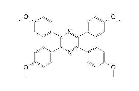 2,3,5,6-Tetrakis(4-methoxyphenyl)pyrazine