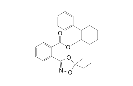 2-Ethyl-2-methyl-5-[2-(2-phenylcyclohexyloxycarbonyl)phenyl][1,3,4]dioxazoline