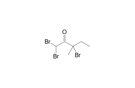 1,1,3-Tribromo-3-methyl-2-pentanone