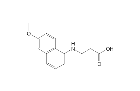 N-(6-METHOXY-1-NAPHTHYL)-beta-ALANINE
