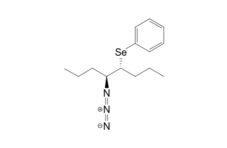 4-Azido-5-(phenylseleno)octane