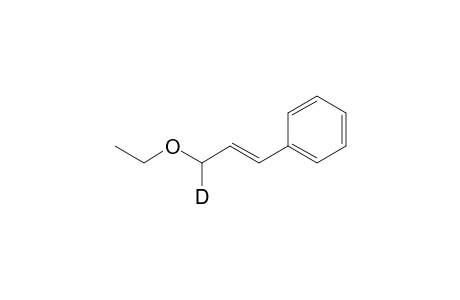 E-3-Deuterio-3-ethoxy-1-phenyl-1-propene