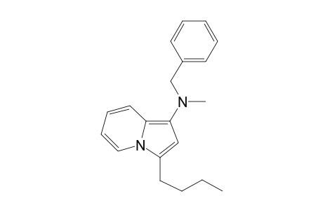 N-Benzyl-3-butyl-N-methylindolizin-1-amine