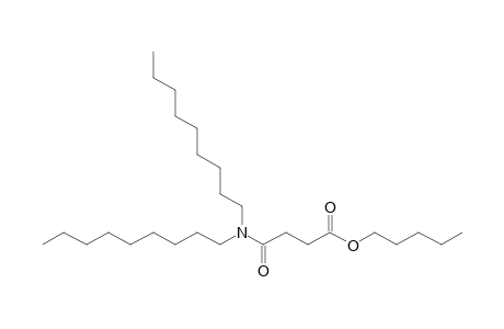 Succinic acid, monoamide, N,N-dinonyl-, pentyl ester