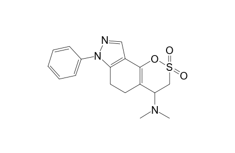 4-(dimethylamino)-7-phenyl-4,5,6,7-tetrahydro-3H-[1,2]oxathiino[6,5-e]indazole, 2,2-dioxide