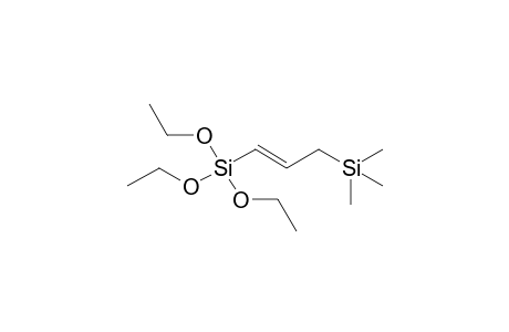 (E)-Triethoxy[3-(trimethylsilyl)propenyl]silane