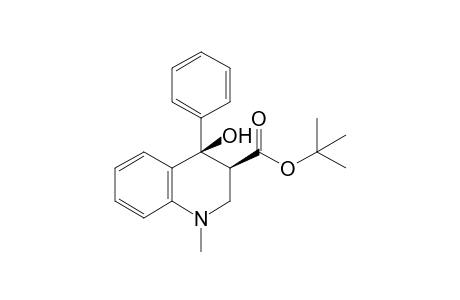 (3S,4R)-4-hydroxy-1-methyl-4-phenyl-2,3-dihydroquinoline-3-carboxylic acid tert-butyl ester