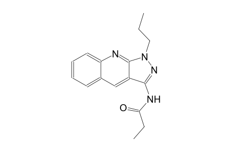 N-(1-propyl-1H-pyrazolo[3,4-b]quinolin-3-yl)propanamide