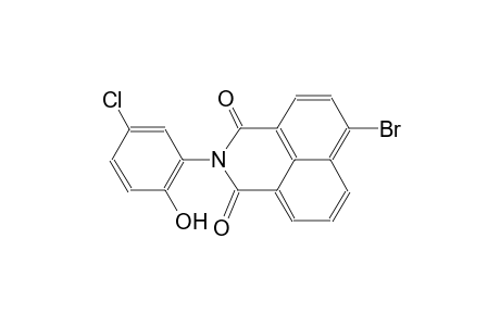 1H-benz[de]isoquinoline-1,3(2H)-dione, 6-bromo-2-(5-chloro-2-hydroxyphenyl)-