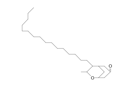 (.+-.)-endo-4-Hexadecyl-exo-3-methyl-2-oxabicyclo[3.3.1]nonane-7-one