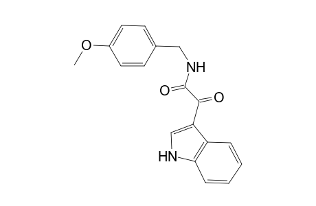 2-(1H-indol-3-yl)-N-(4-methoxybenzyl)-2-oxoacetamide