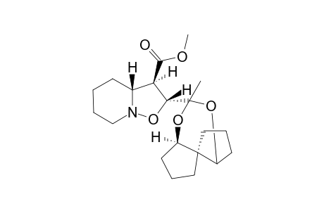 (2R,3R,3aR)-2-((5S,6aR,9aR)-5-Methyl-octahydro-dicyclopenta[1,3]dioxin-5-yl)-hexahydro-isoxazolo[2,3-a]pyridine-3-carboxylic acid methyl ester