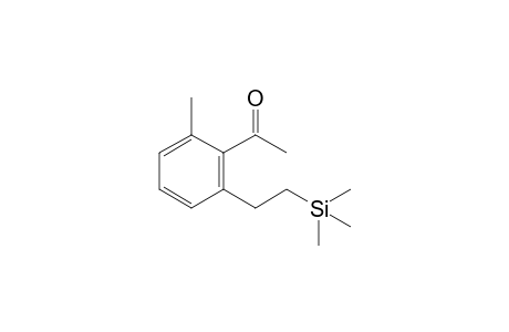 2'-Methyl-6'-[2-(trimethylsilyl)ethyl]-actophenone