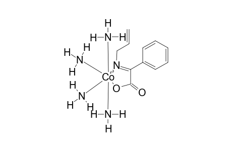 (2-ALLYLIMINO-2-PHENYLETHANOATO)-TETRAAMINECOBALT(III)